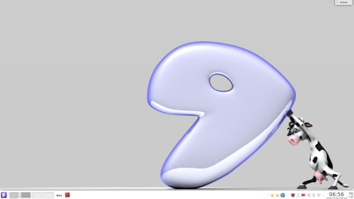 KDE 4 Desktop on my Clevo W230SS notebook running Gentoo Stable amd64